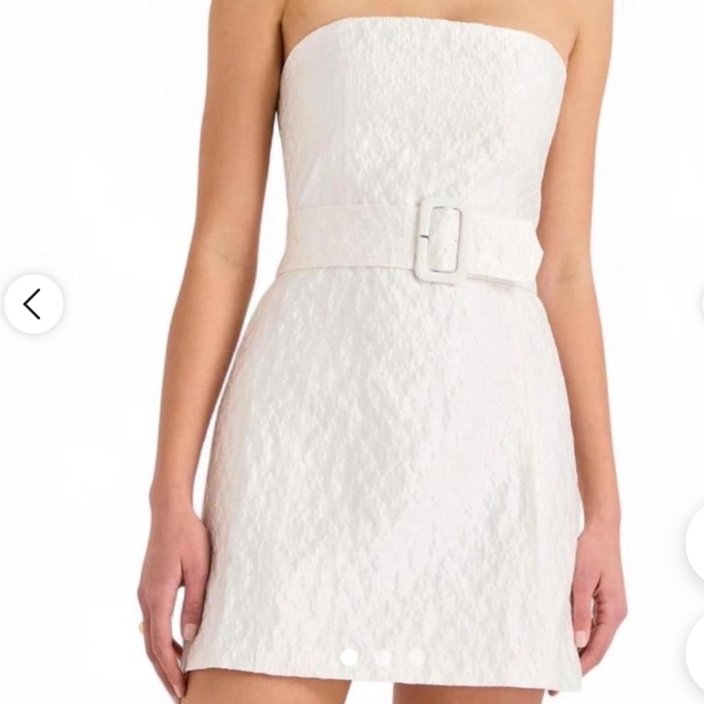 Brand New Amanda Uprichard White Fae Dress